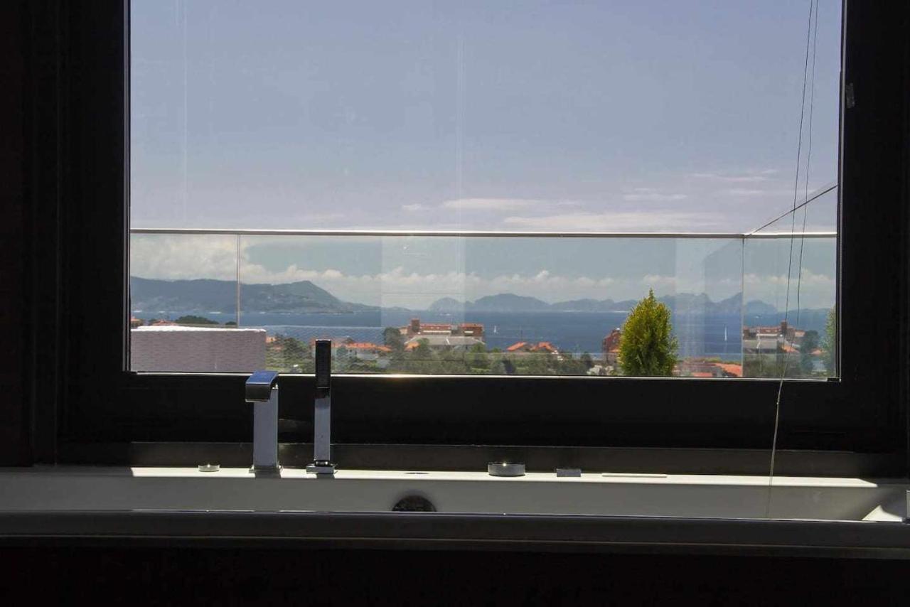 Lujosa Vistas Al Mar Y Piscina Climatiza Sanxenxo