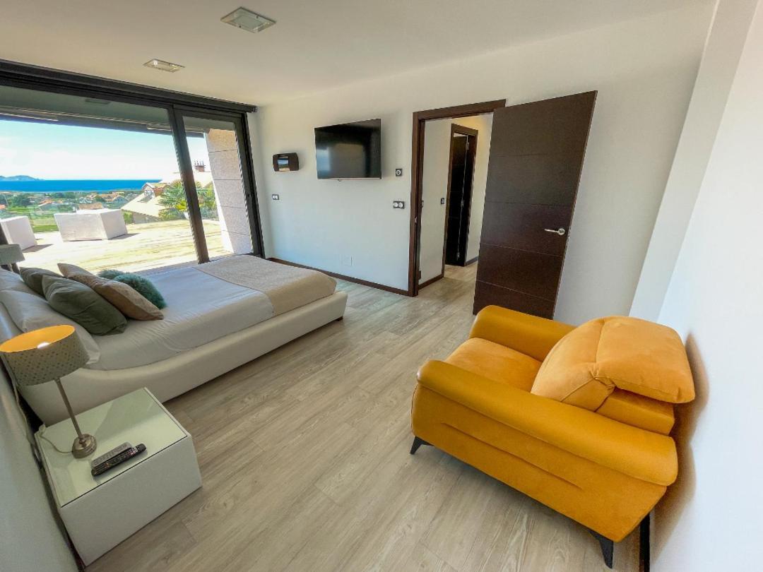 Villa Lujosa Vistas Al Mar Y Piscina Climatiza Sanxenxo