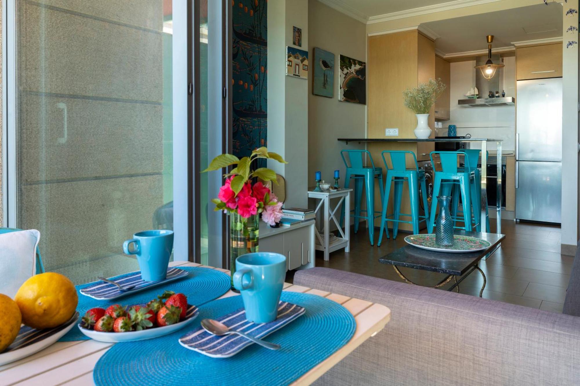 Apartamento De Diseno Centro Silgar Apertura Al Mar *