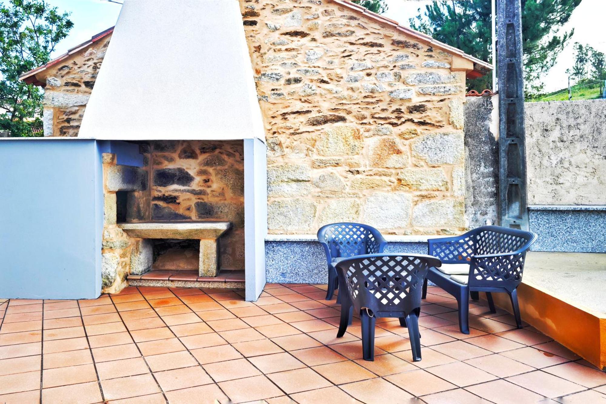 Desconectaengalicia Casa Vidal Lanzada Con Vistas Al Mar Сasa de vacaciones Sanxenxo