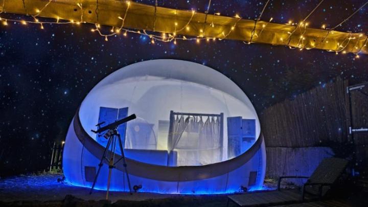 Campo de lujo Burbujas Astronómicas Albarari *