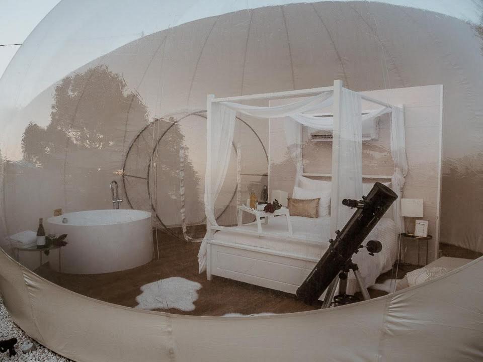 Burbujas Astronómicas Albarari Campo de lujo Sanxenxo