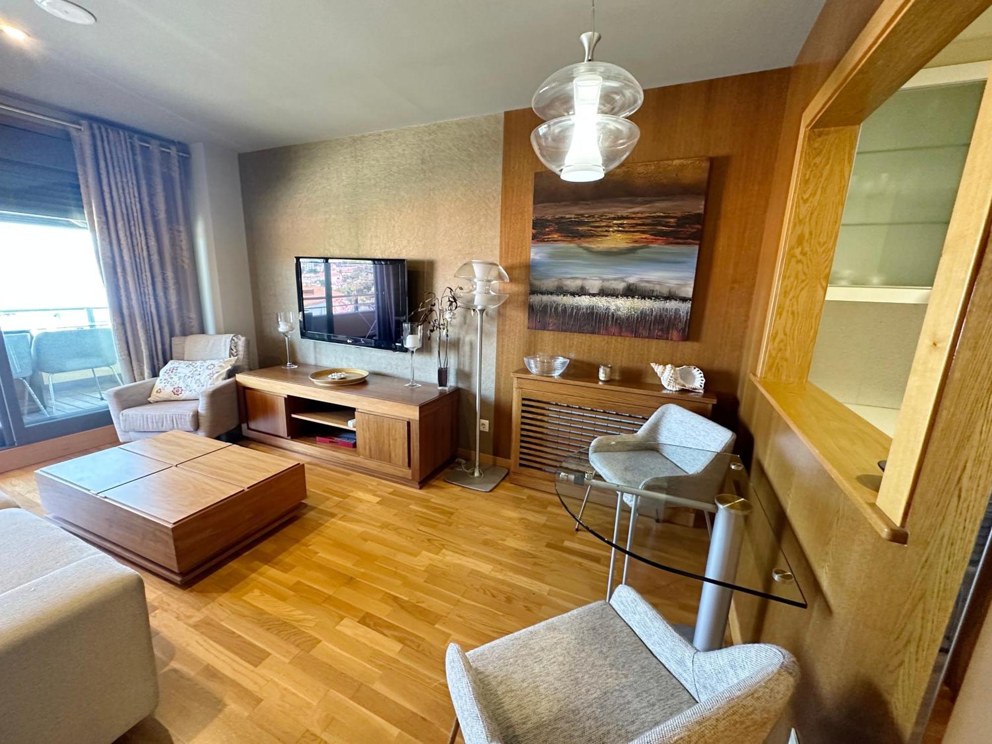Sanxenxo, 1 Hab Con Vistas Al Mar, Piscina, Garaje Y A 150 Mts De La Playa Silgar Apartamento Sanxenxo
