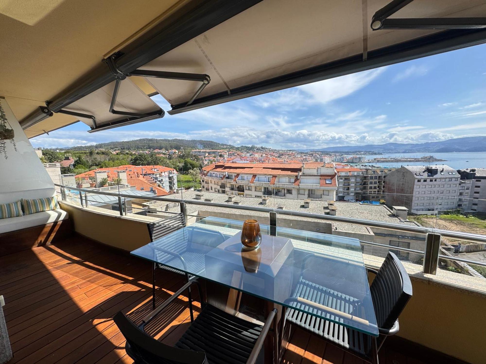 Sanxenxo, 1 Hab Con Vistas Al Mar, Piscina, Garaje Y A 150 Mts De La Playa Silgar Sanxenxo